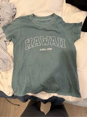 O'Neill Teal Hawaii Graphic Tee